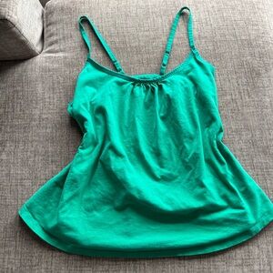 Faded Glory Teal Green Spaghetti Strap Camisole
